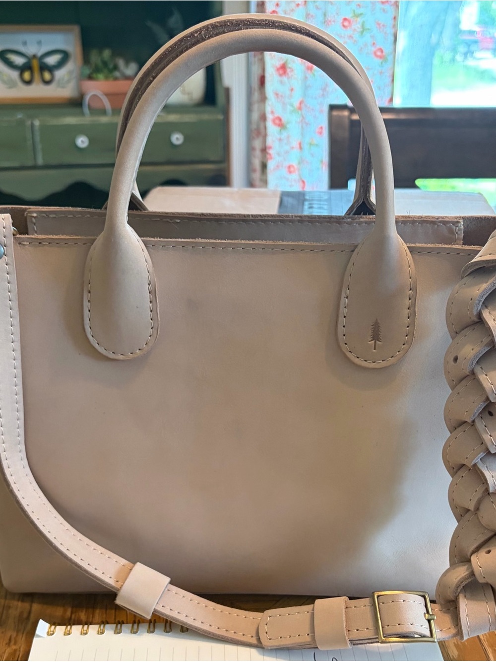 Portland leather goods raindrop large